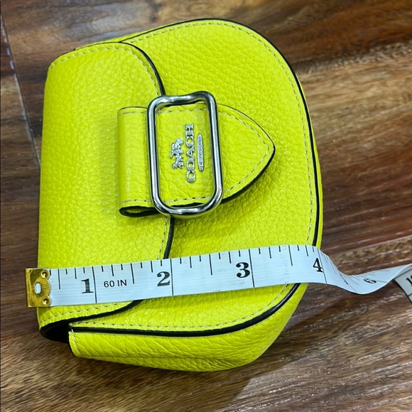 Coach Neon Yellow Crossbody Bag - Picture 3 of 14